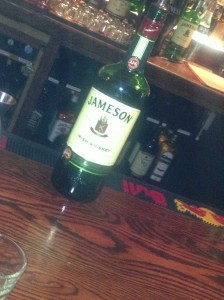 Shot #3: Jameson's at Mackey's